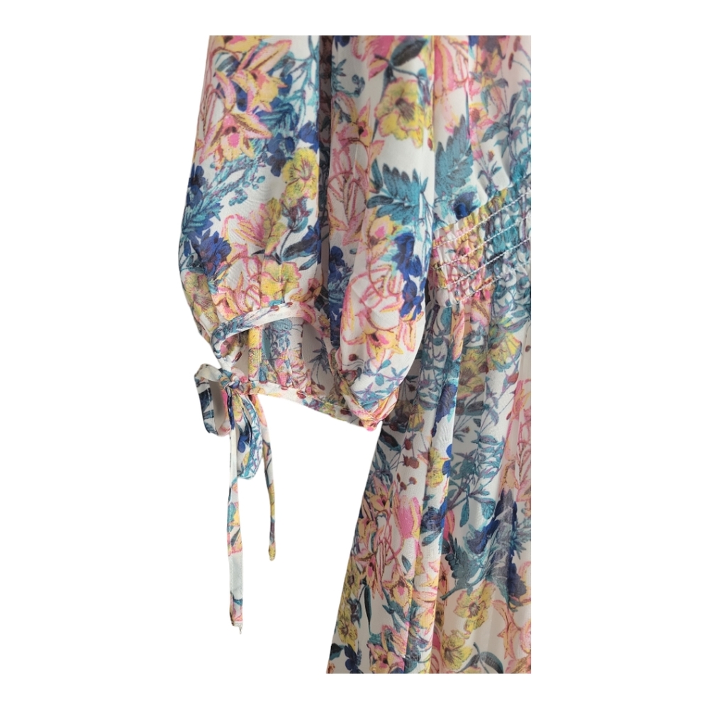 Taylor Floral Dress Fully Lined Size 12 - Picture 5 of 10